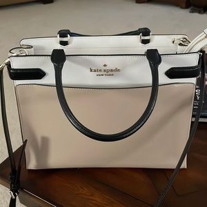 Kate Spade satchel / cross body leather bag